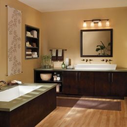 contemporary_bathroom_design_in_dark_cherry_finish